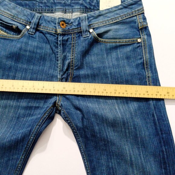 Diesel Men's Indigo Straight Jeans - Picture 13 of 16